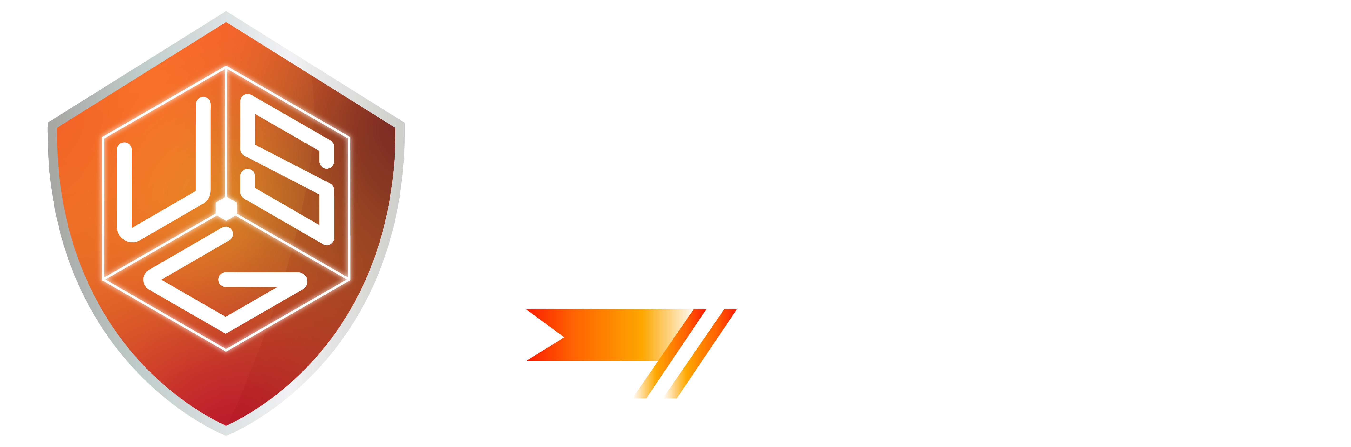Ultimate Security Games logo — the shield mark
